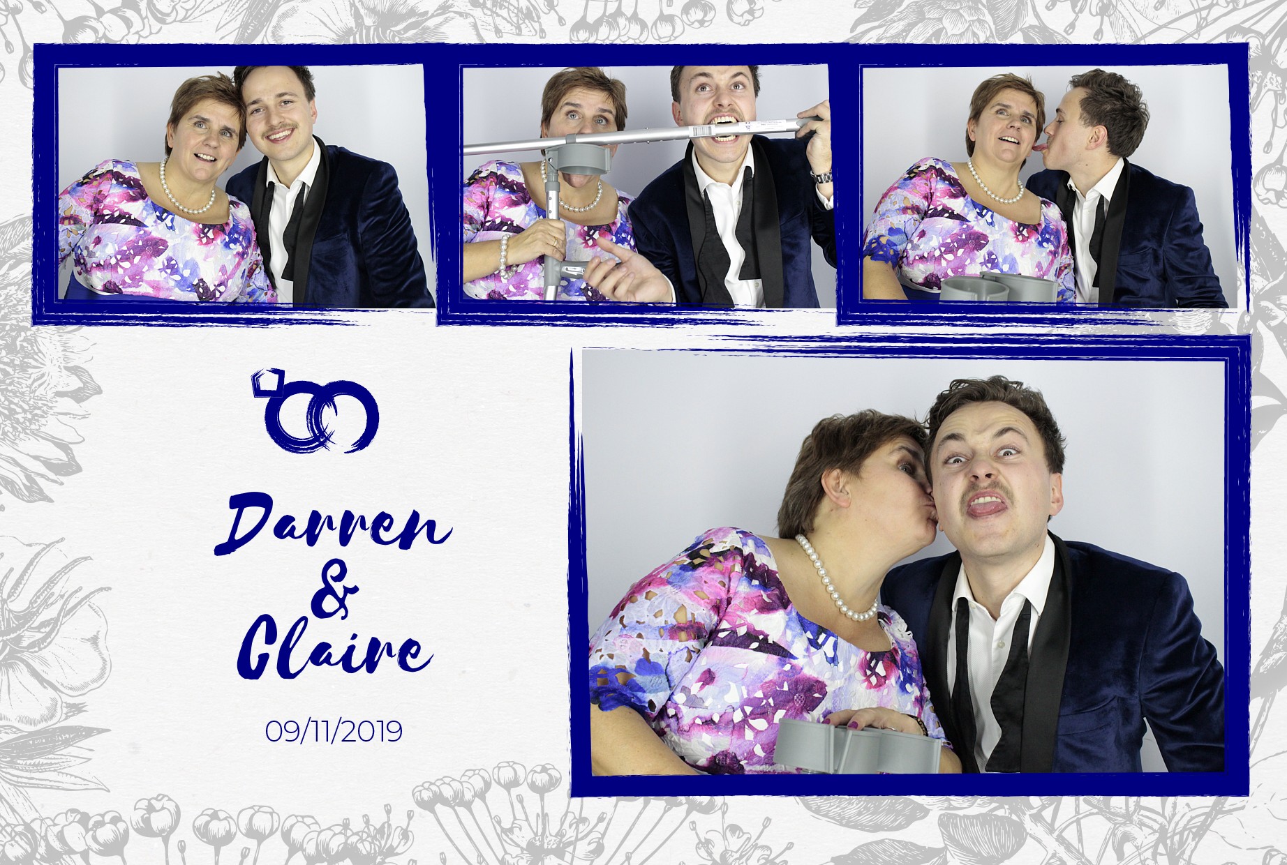 Darren and Claire’s Wedding  | View more photos from the event at gallery.myphotoboothexperience.co.uk/u/MyPhotoBoothExperienceLtd/Darren-and-Claire’s-Wedding